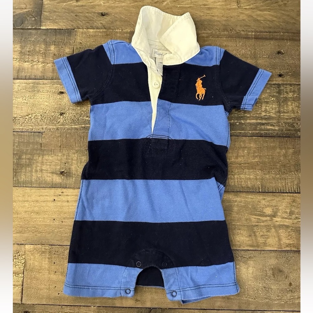 Ralph Lauren Boys 6m Romper